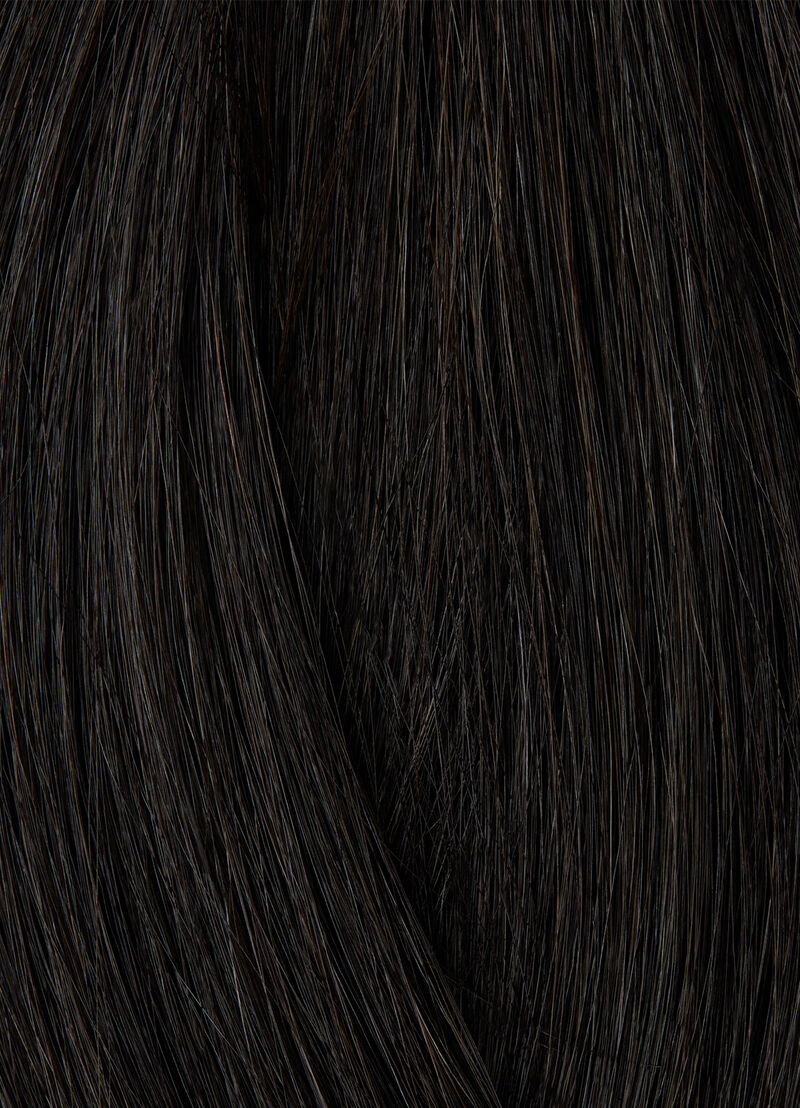 SHOWPONY CLIP-IN 3N BLACK BROWN 20" (7PCS) image number 0